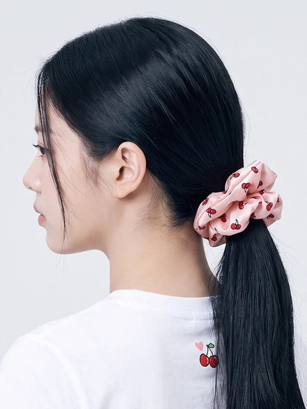 dasio X kirsh scrunchie (pink)
