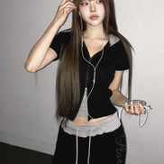 KR BLING LETTERING TRACKING PANTS (4 COLORS)