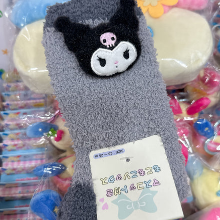 kuromi 毛毛襪