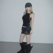 KR BUTTON SLEEVELESS (2 Colors)