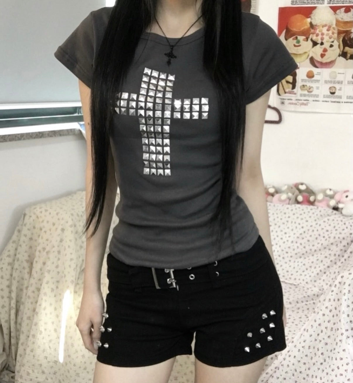 KR BLING CROSS TSHIRT (3 COLORS)