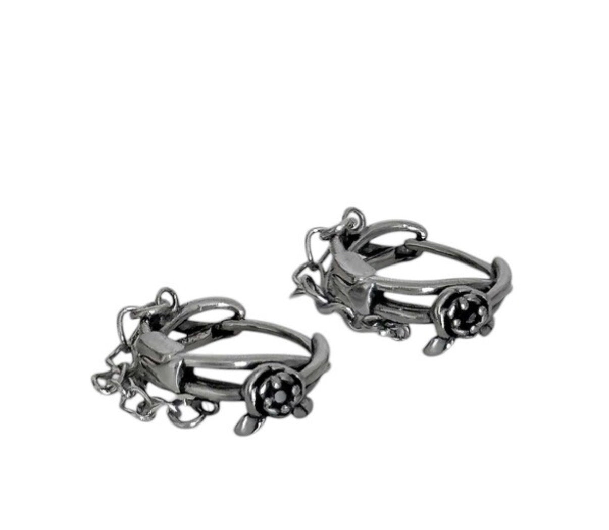 rose chain piercing(1set)