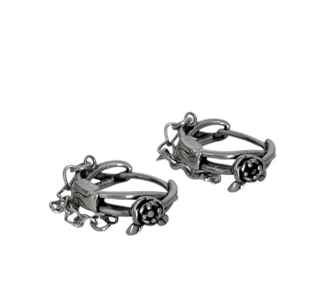 rose chain piercing(1set)
