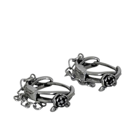 rose chain piercing(1set)