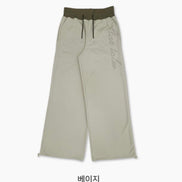 KR BLING LETTERING TRACKING PANTS (4 COLORS)