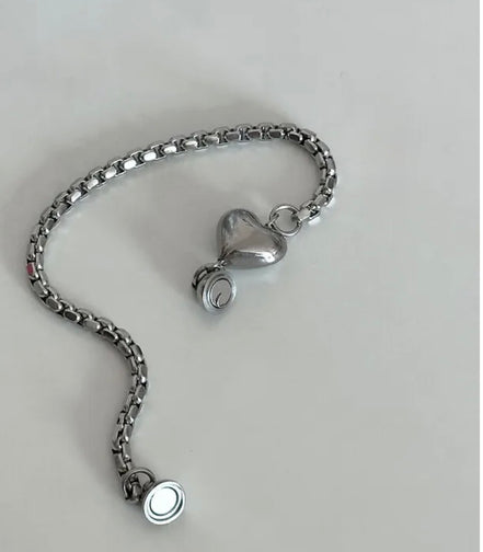 heart ball bracelet