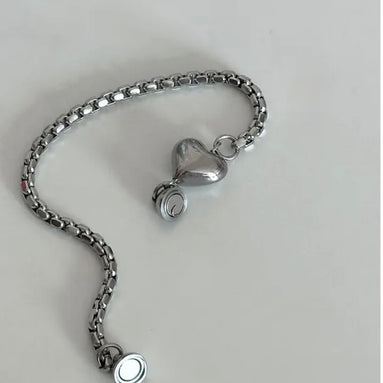 heart ball bracelet