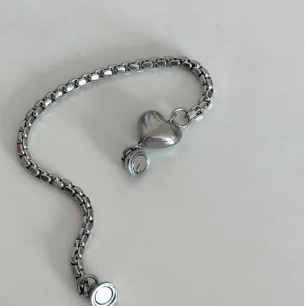 heart ball bracelet