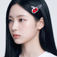 dasio X kirsh cherry dot hairpin