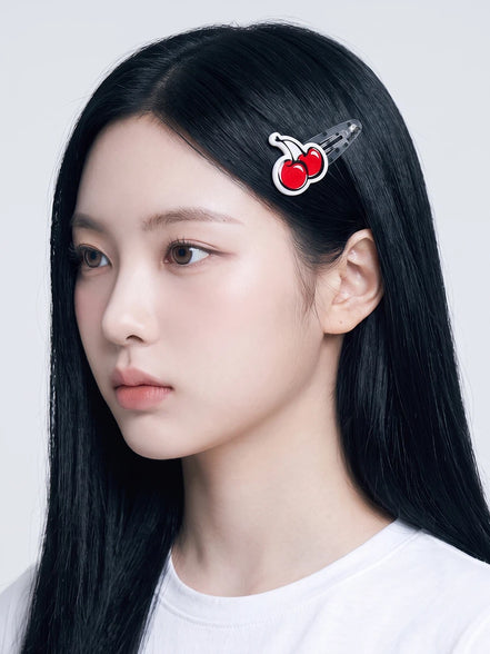 dasio X kirsh cherry dot hairpin