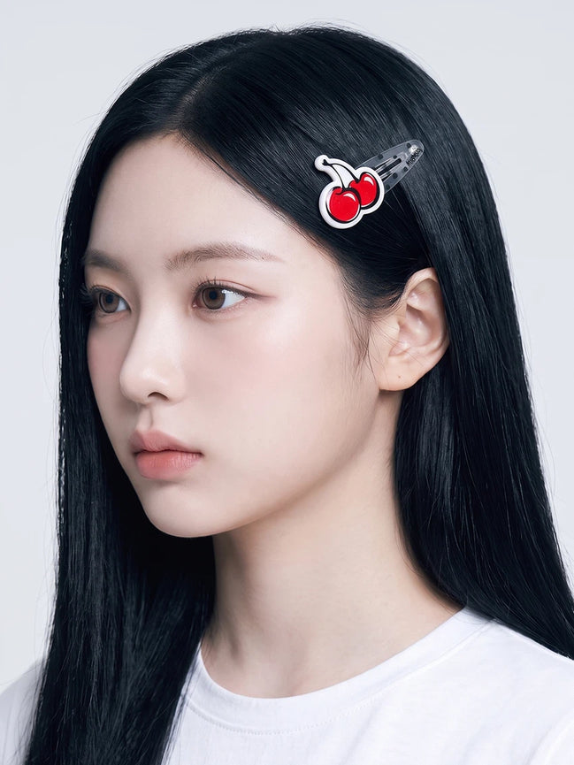 dasio X kirsh cherry dot hairpin