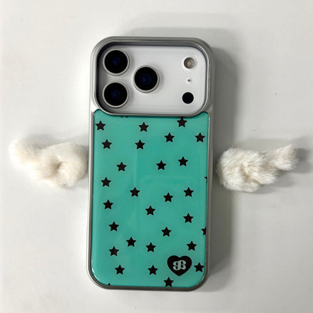 MINI STAR TURQUOISE (SILVER EPOXY)
