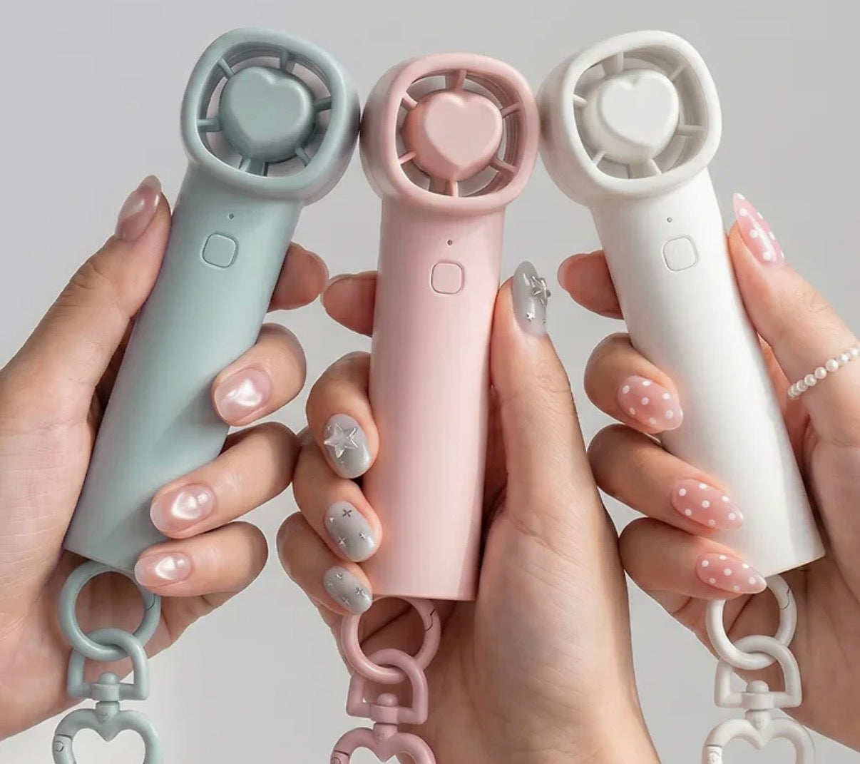 KEYRING HANDY FAN (5 Colors)