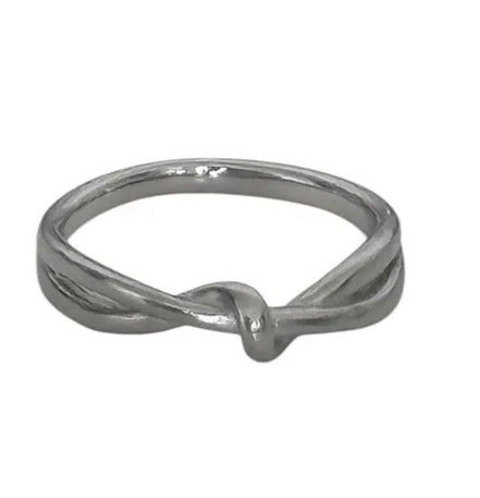 slim knot ring