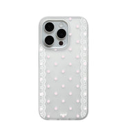 LACE DOT VEIL PHONE CASE (soft jelly)
