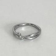 slim knot ring