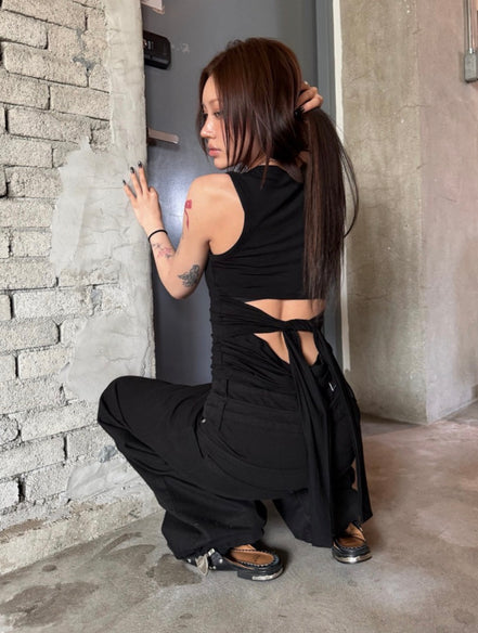 KR DANGEROUS BACK SLEEVELESS (2 Colors)