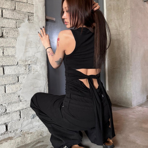 KR DANGEROUS BACK SLEEVELESS (2 Colors)