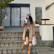 LEE Faux Fur totebag (ivory)