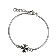 cross round bracelet
