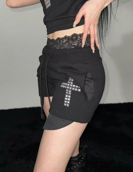 Kr lace short pants (6 Colors)