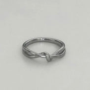 slim knot ring