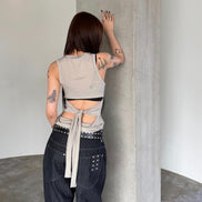 KR DANGEROUS BACK SLEEVELESS (2 Colors)