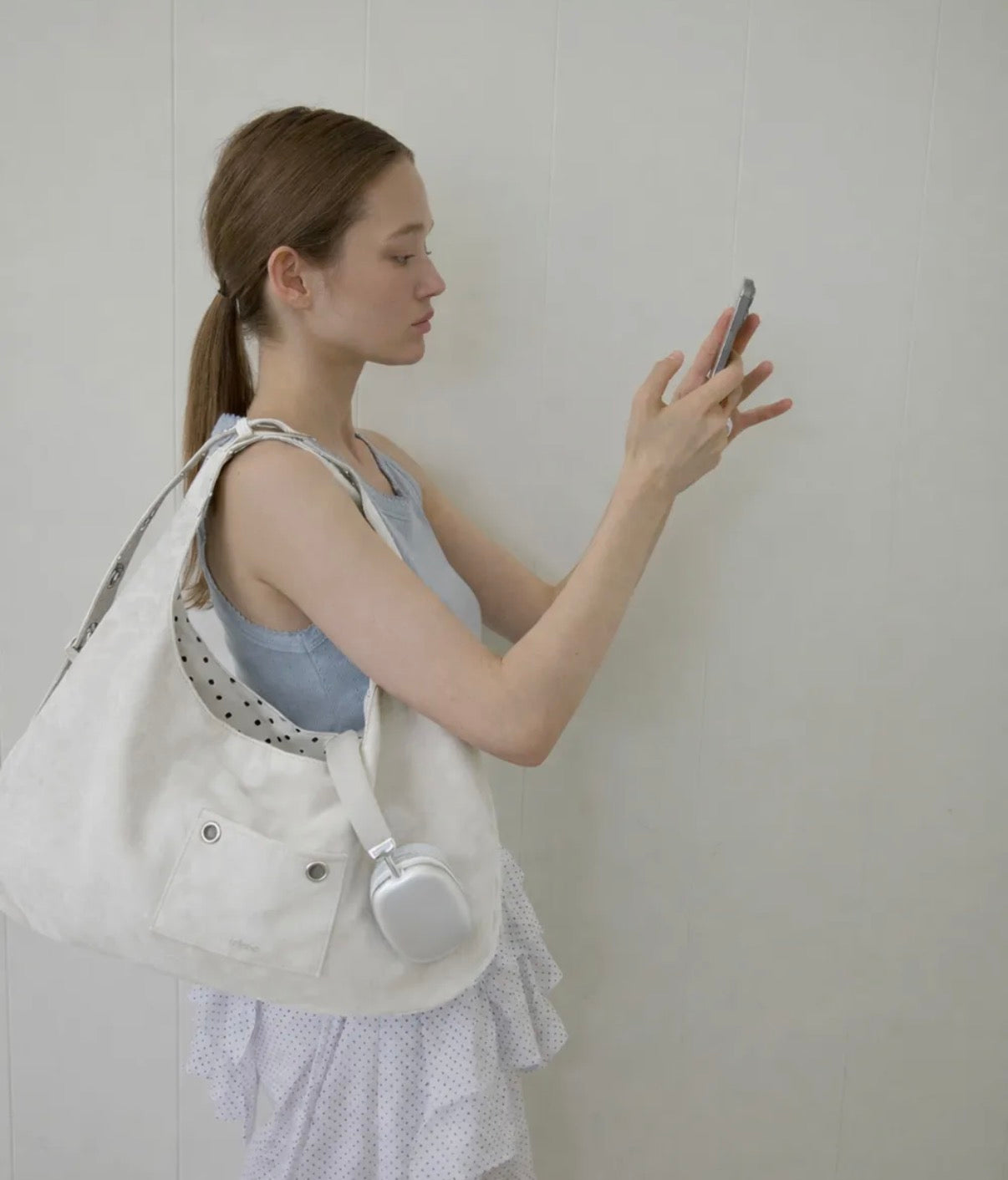 Buckle Reversible Shoulder Bag (9 Colors)