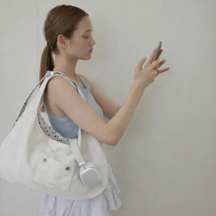 Buckle Reversible Shoulder Bag (9 Colors)