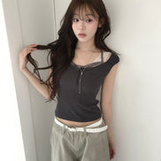KR LACE TOP SET (3 COLORS)