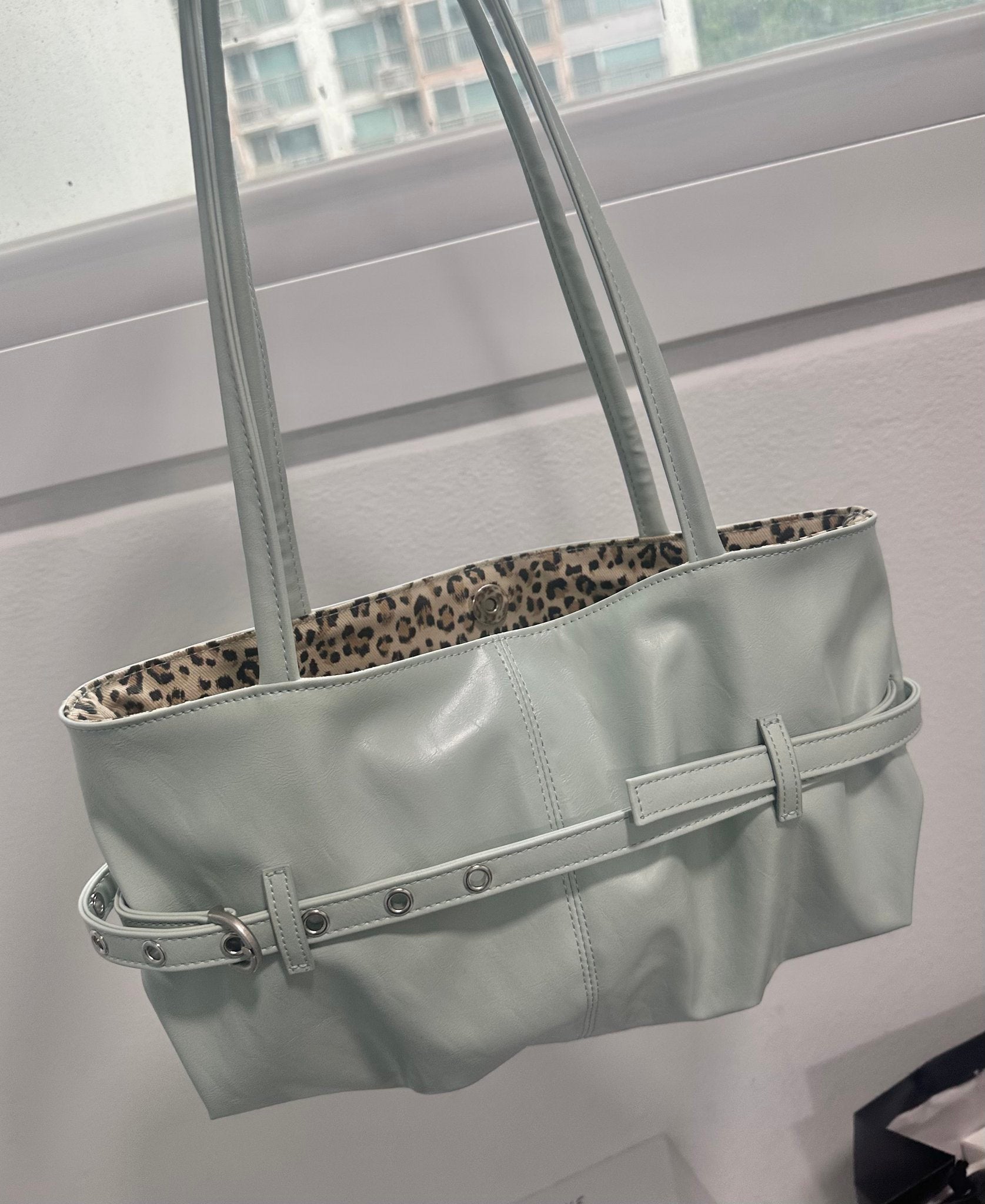 Tied boat bag (Mint)