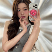 (wonyoung同款) Magsafe Layers Frame Case Clear (Cherry Garden)