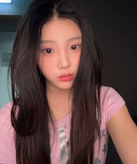 (wonhee同款) BABY WIDE NECK TOP (Pink)