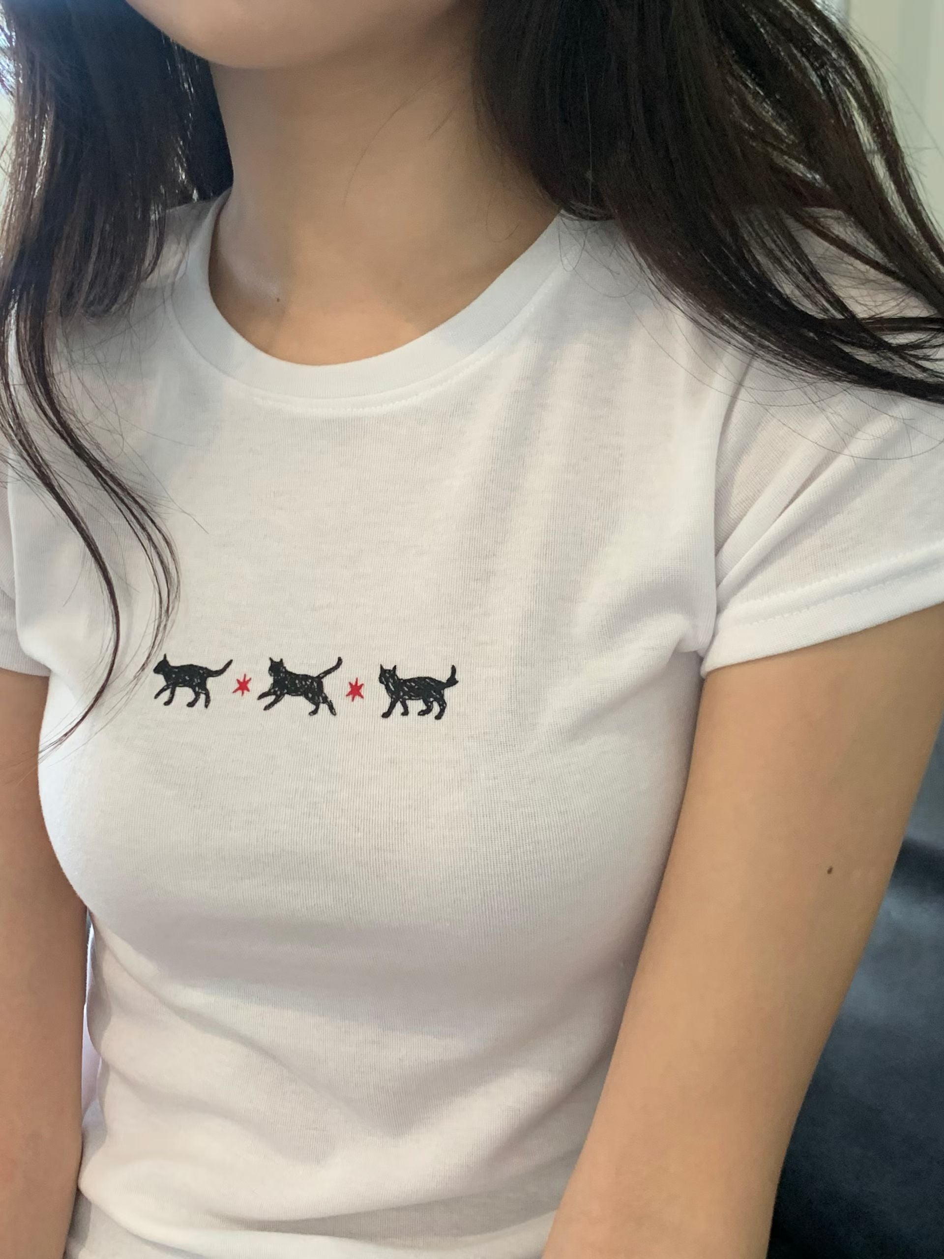 KR LITTLE KITTENS TOP (4 COLORS)