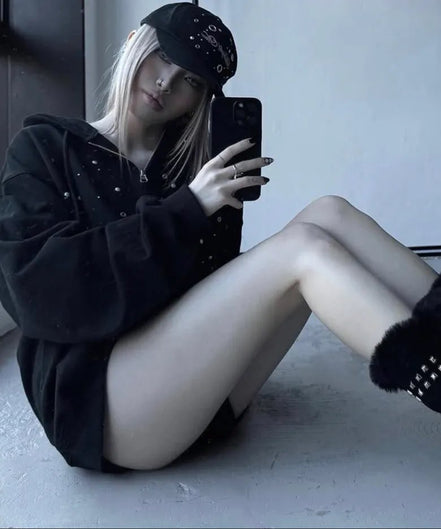 eyelet cap (black)