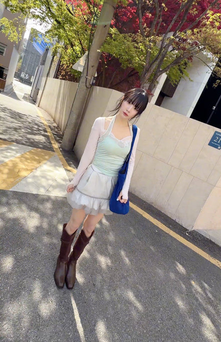 Teresa Sleeveless Top (Mint)