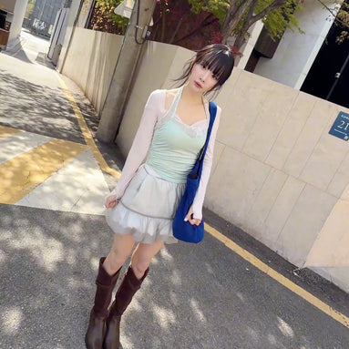 Teresa Sleeveless Top (Mint)