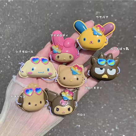 (現貨) sanrio 小面具曬黑扭蛋