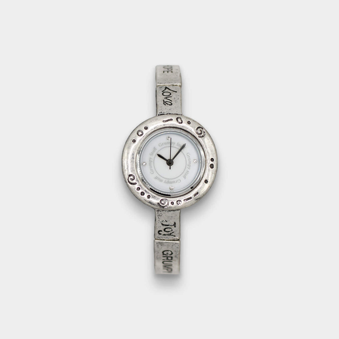 Shabby Spiral Letter Watch
