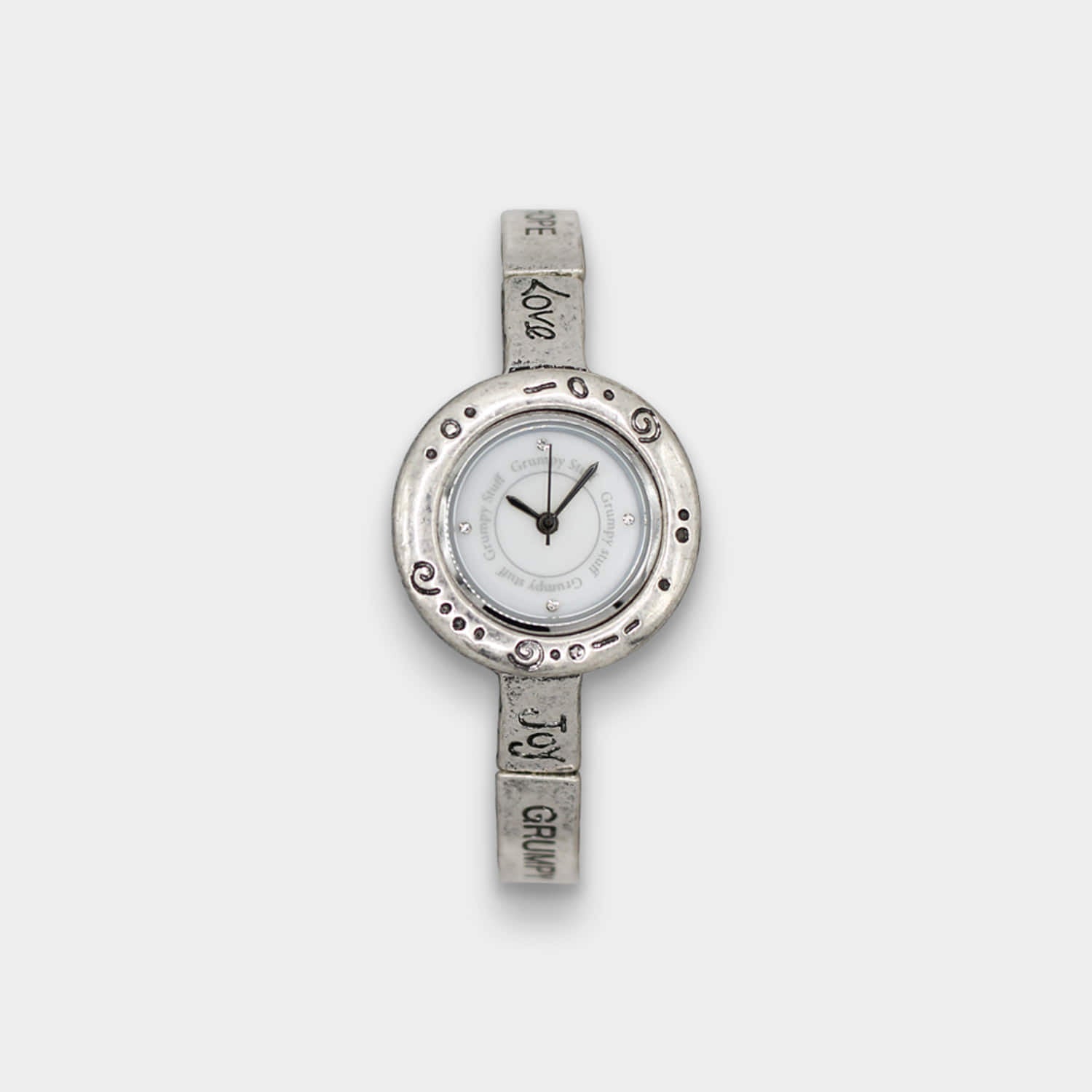 Shabby Spiral Letter Watch