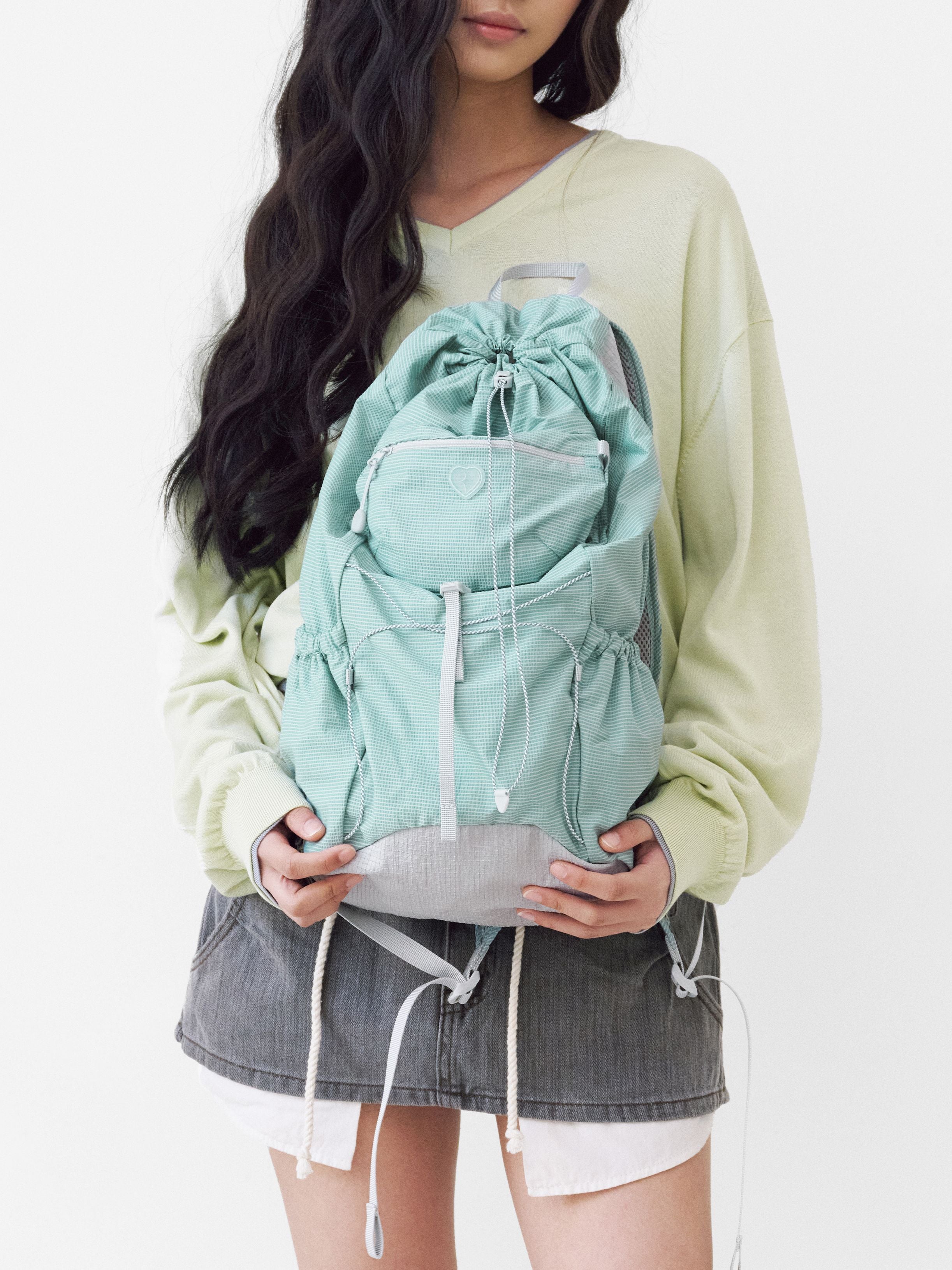 AIRY POCKET BACKPACK (MINT)