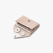 TRIANGLE TRIPLE WALLET (LEOPARD BLOSSOM)