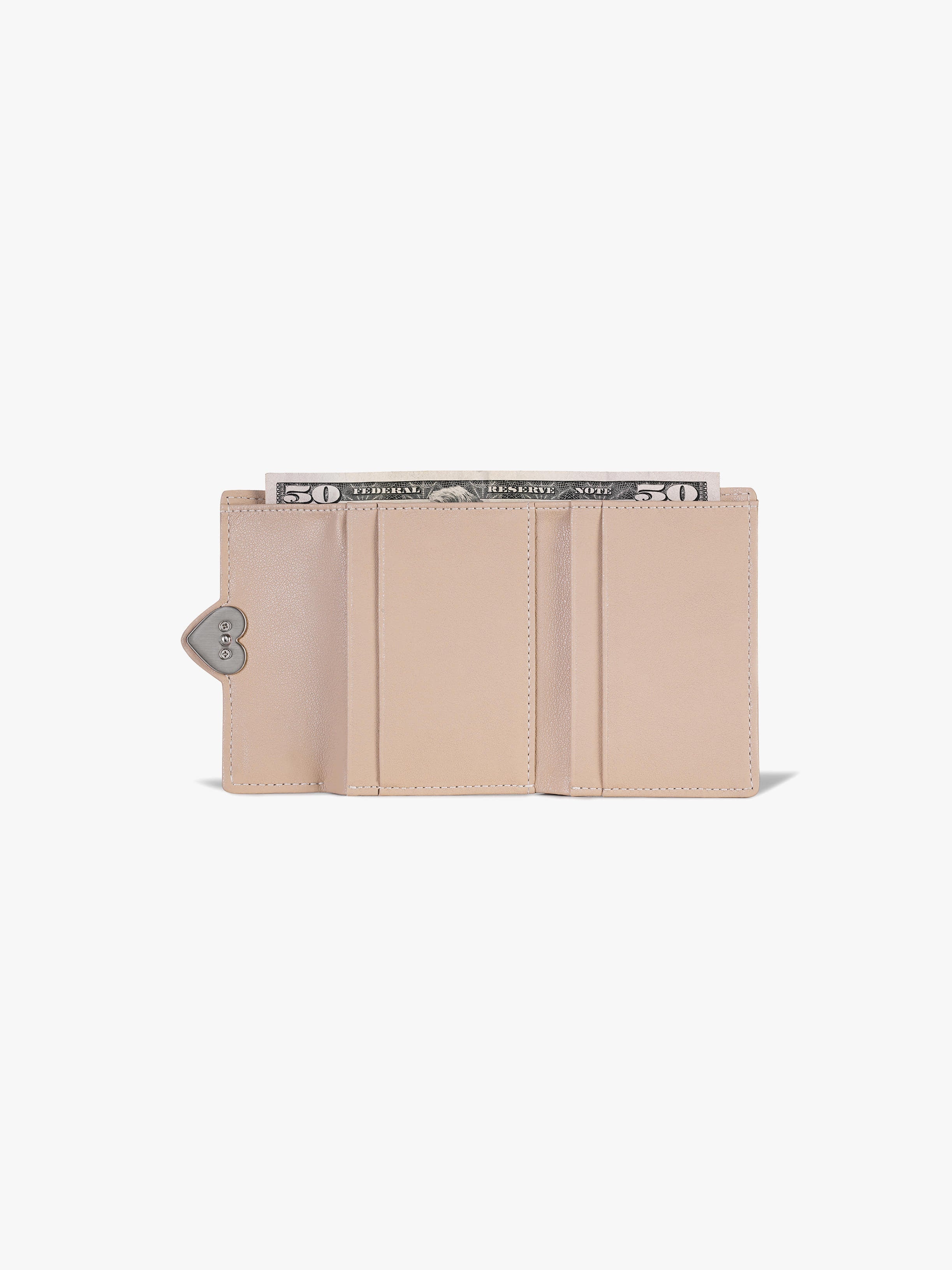HEARTY FLAP WALLET (LEOPARD BLOSSOM)