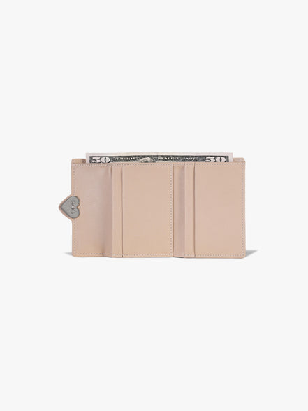 HEARTY FLAP WALLET (LEOPARD BLOSSOM)