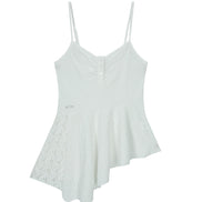 PETAL SLEEVELESS (WHITE)