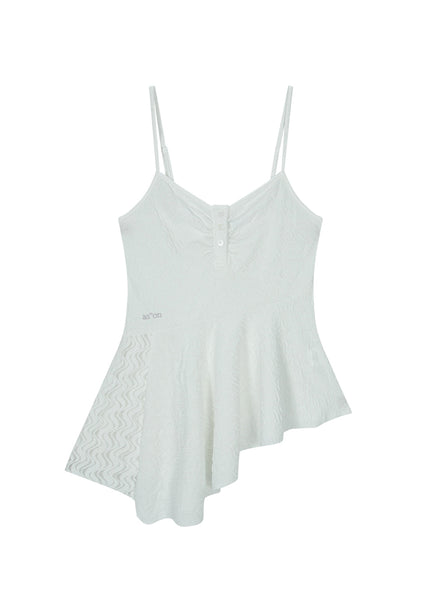 PETAL SLEEVELESS (WHITE)