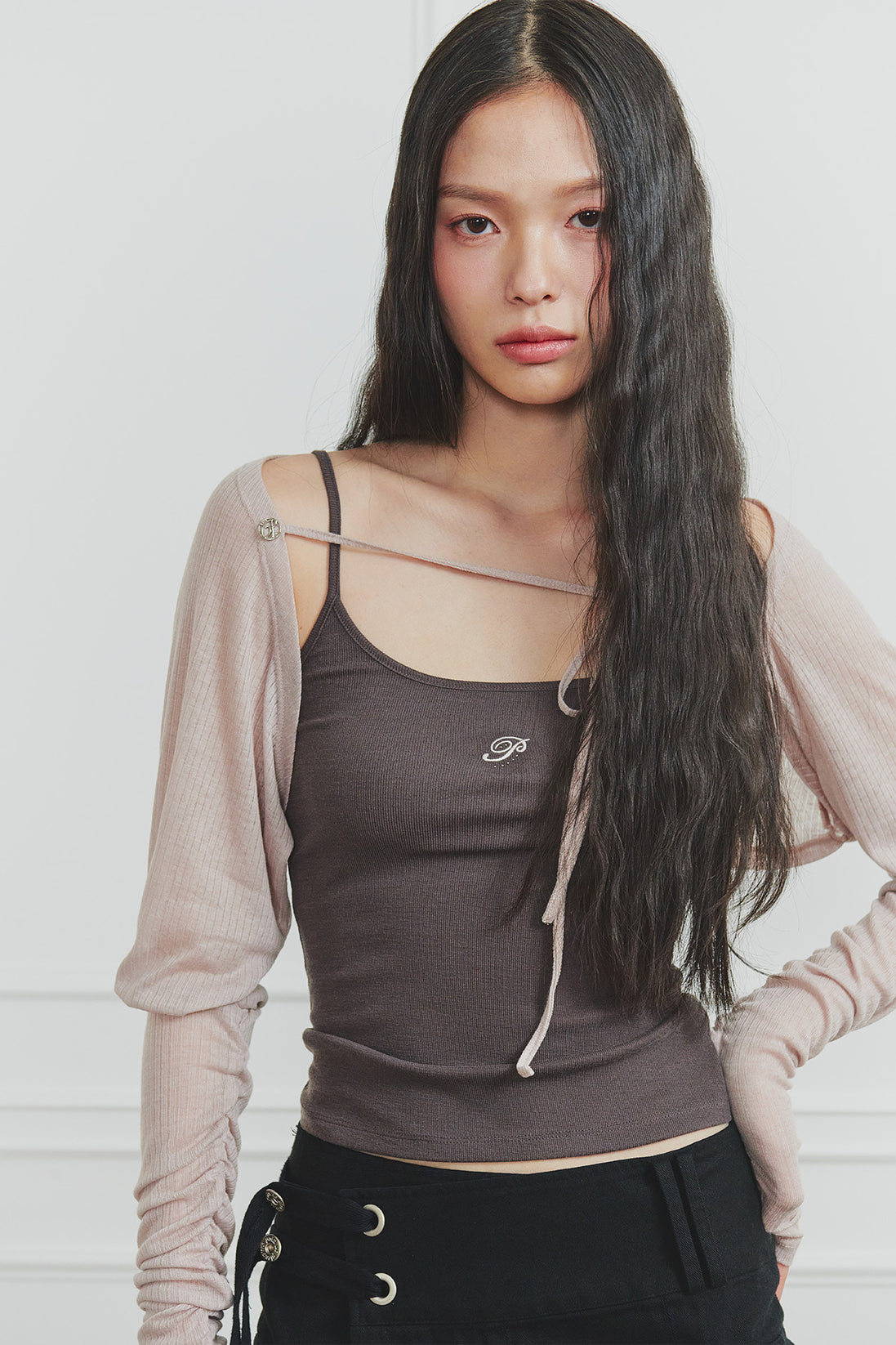 WHISPER BOLERO (pink  beige)