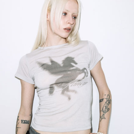SHADOW PEGASUS TEE (GRAY)