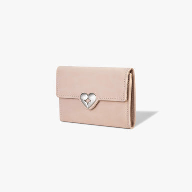 HEARTY FLAP WALLET (LEOPARD BLOSSOM)