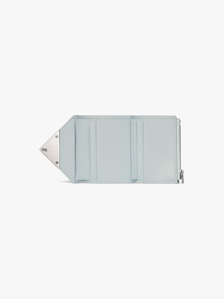 MATT TRIANGLE WALLET (LEOPARD MINT)